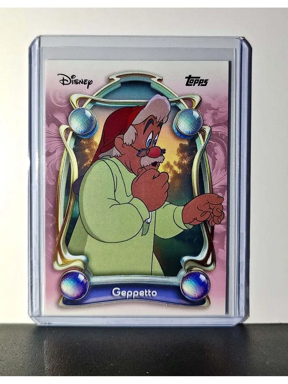 Geppetto 2025 Topps Disney Wonder #8 Card Pinocchio